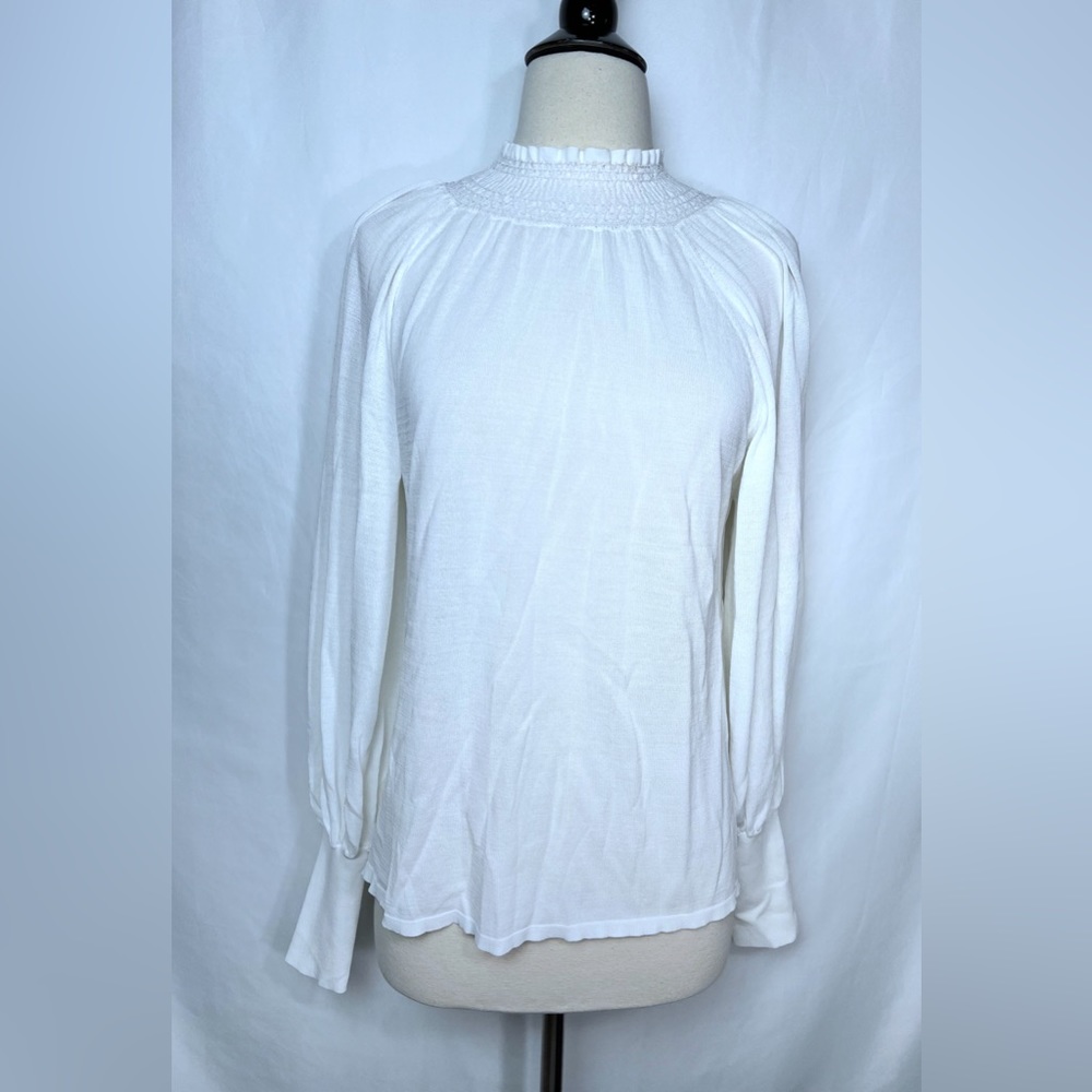 A.L.C. Long Sleeve Top Size 6 NEW White Lightweight